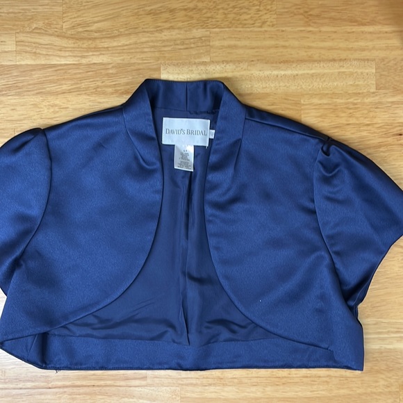 David’s Bridal Michaelangelo Bridesmaid Dress - Picture 10 of 12